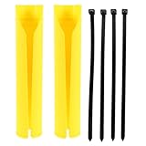 NUOBESTY Motorcycle Front Fork Cover and Protective...