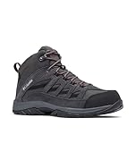 Columbia Mens Crestwood Mid Waterproof, Dark Grey/Deep...