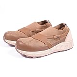 Clymbarise Apex Men's Slip-On Steel Toe Safety Shoes,...