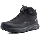 OUTJET Men's Waterproof Hiking Boots Lightweight...