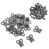 TEHAUX 24 Sets Boot Lace Hooks and Rivets Repair Kit,...