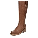 Dr. Scholl's Women's Joplin Knee High Boot Dark Honey...