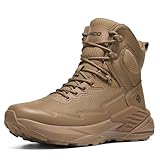 NINGO Men's Military Tactical Waterproof Boots,...