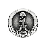 SilversByAule 925 Sterling Silver Fallen Soldier Battle...