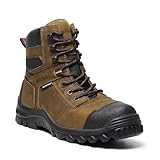 Defencas Men’s 8” Waterproof Work Boots, Composite...