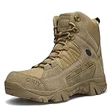 Wygwlg Mens Military Combat Boot Durable Army Ankle...