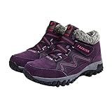 ERTUPE Women's Winter Snow Boots Waterproof Slip On...