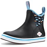 Showave Women's Deck Boots Waterproof Ankle Rain...