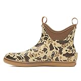 Xtratuf Men's 6 Inch Ankle Deck Boot, Duck Camo/Tan,...
