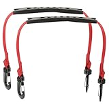 HEALLILY 2pcs Skates Carrying Straps Handle Red Roller...