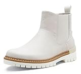 Vepose Women's Cloud Grey Chelsea Boots, 9519 Platform...