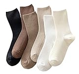 ACCFOD Cute Crew Socks Casual Athletic Aesthetic Socks...