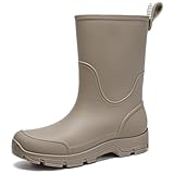 WOWSTICK Waterproof Rain Boots for Men and Women...