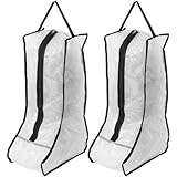 AMUSLESUR 2pcs Waterproof Zipper Boots Storage Bags...