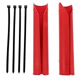 MOLUCKFU Motorcycle Front Fork Boots and Shock Absorber...