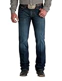 Cinch Men's Carter 2.0 Dark Stonewash Jeans Denim 28x36