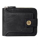 CZHGJMY Mens Zipper Wallet, Vintage Distressed PU...
