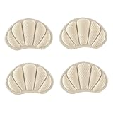 LALADEFIEE 2 Pairs Self-Adhesive Mesh Foam Heel...