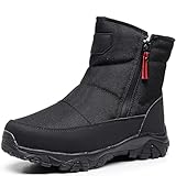 Men’s Waterproof Orthotic Winter Work Boots, 1.57in...