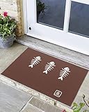 Japanese Fish Door Mat Indoor Welcome Mats Front Door...
