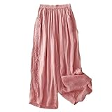 Beessbest Wide Leg Pants Woman High Waisted Pull On...