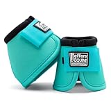 Jeffers Equine No Turn Bell Boots for Horses -...