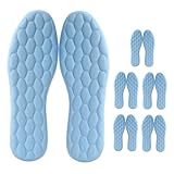 DIYEAH 6 Pairs Blue High Elastic Non-Slip Shoe Insoles...