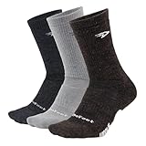 DEFEET Woolie Boolie Crew Socks 3-Pack Bundle | Merino...