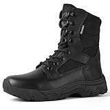 YELLOWOLF Women's Lightweight Tactical Work Boots...
