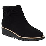 Minlaidian Women's plus-size ankle boots with bow tie...