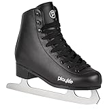 Playlife Classic Black Ice Skates for Men and Women...