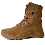 YELLOWOLF Women's Tactical Boots – Lightweight 8 Inch...