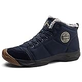 UPSOLO Mens Ankle Snow Booties Backpacking Hiking Boots...