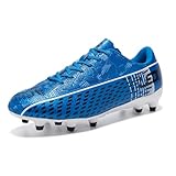 LEOCI Soccer Cleats for Women's and Men's Outdoor...
