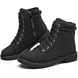 Rominz White Snow Boots for Women Black Winter Ankle...