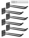 Sinoer Heavy Duty Garage Double Hooks, Ladder Hooks for...