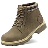 ANJOUFEMME Work Hiking Boots for Women Waterproof -...
