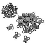 Zerodeko 24 Sets Boot Lace Hook Repair Kits with Gun...