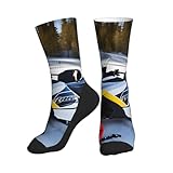 vghkeih Advanced Snowmobile Sports Socks with Black...