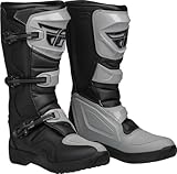 Fly Racing Maverik LT riding boots (Black/Grey LT, 12)