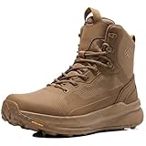 WIDEWAY Men's Lightweight Tactical Boots with Side...