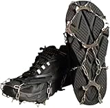 Non-Slip Ice Cleats with 8-18 Steel Spikes | Crampons...