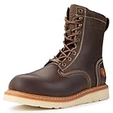 SUREWAY 8” Work Boots for Men - Soft Toe, Premium...