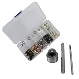 OPPWONG Round U Shaped Boot Lace Hooks Set of...