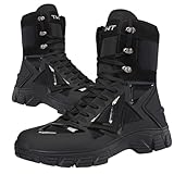 EinLasai Men's Lightweight Military Boots: Breathable...