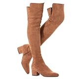 N.N.G Women Over the Knee Boots Brown Size 9 Thigh High...