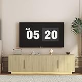 roomfitters Fluted Shoe Cabinet with 4 Doors, Modern...