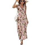 SDFBVRCG343 Spaghetti Strap Women's Maxi Dress...