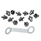 ZYIHNIRB 12x Football Boot Spikes 11mm 13mm Track Shoes...
