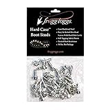 FROGG TOGGS Hard-Case Boot Studs, Steel, 30 per Pack